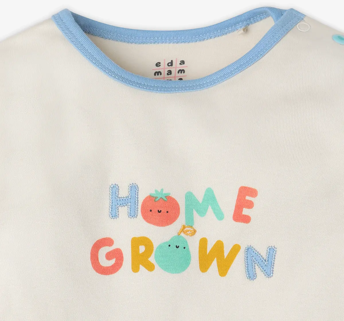 Infant Unisex Printed Organic Cotton T-Shirt  - Multicolour (Pack of 2)