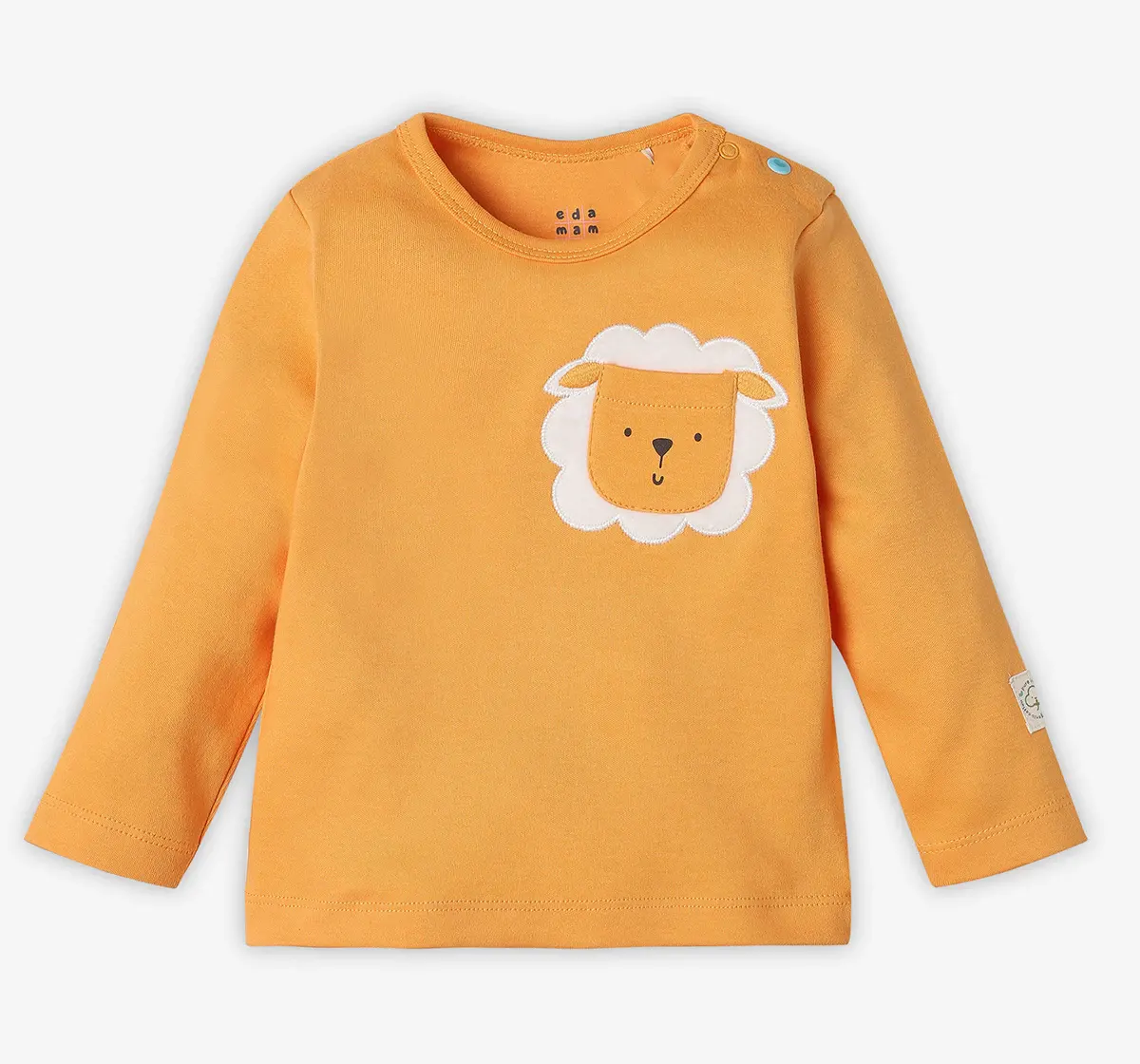 Infant Unisex Organic Cotton T-Shirt - Orange