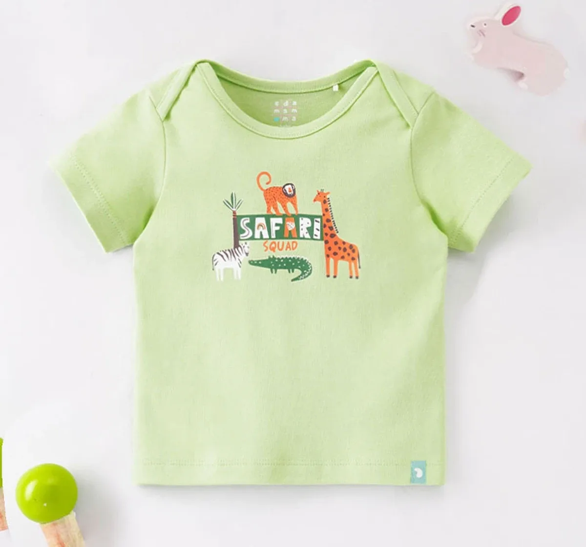Baby Boys Half-Sleeves Tee