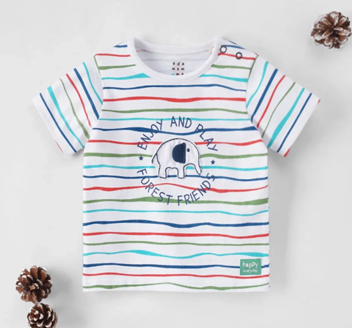 Baby Boys Tee With 3D Ears