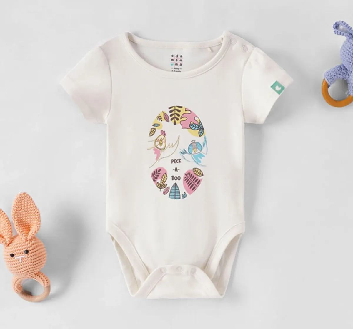 Baby Girls Printed Bodysuit