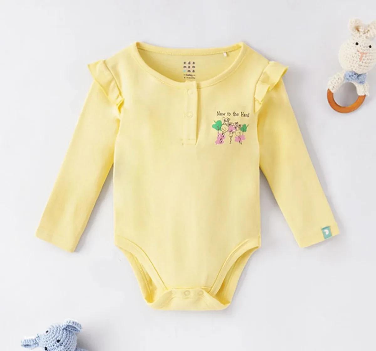 Baby Girls Full Sleeves Bodysuit