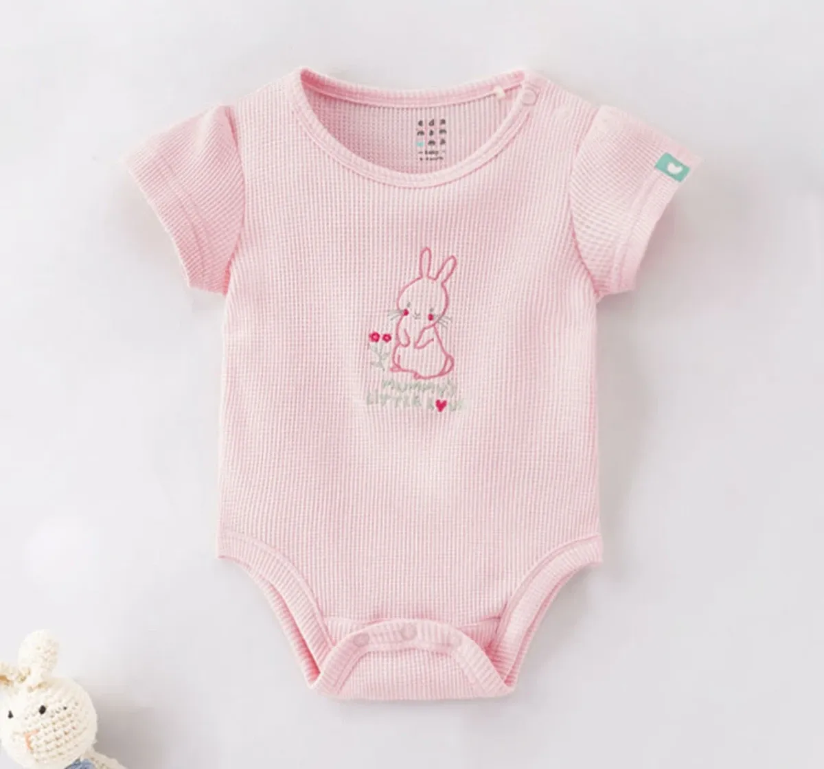 Baby Girls Embroidered Bodysuit