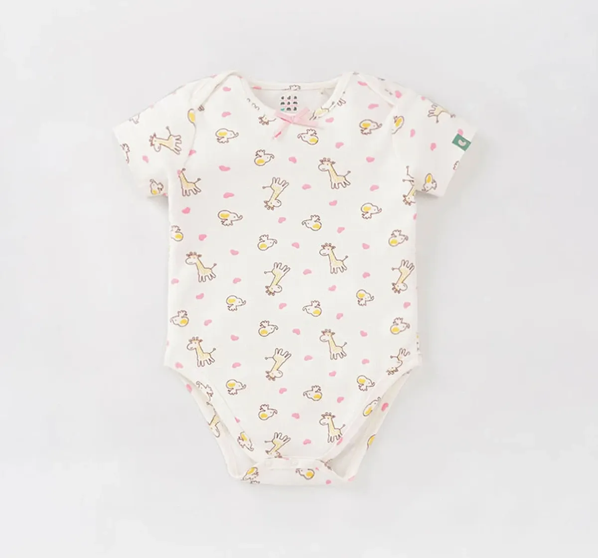 Baby Girls Pack Of 2 Bodysuits