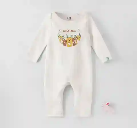 Baby Girls Printed Romper