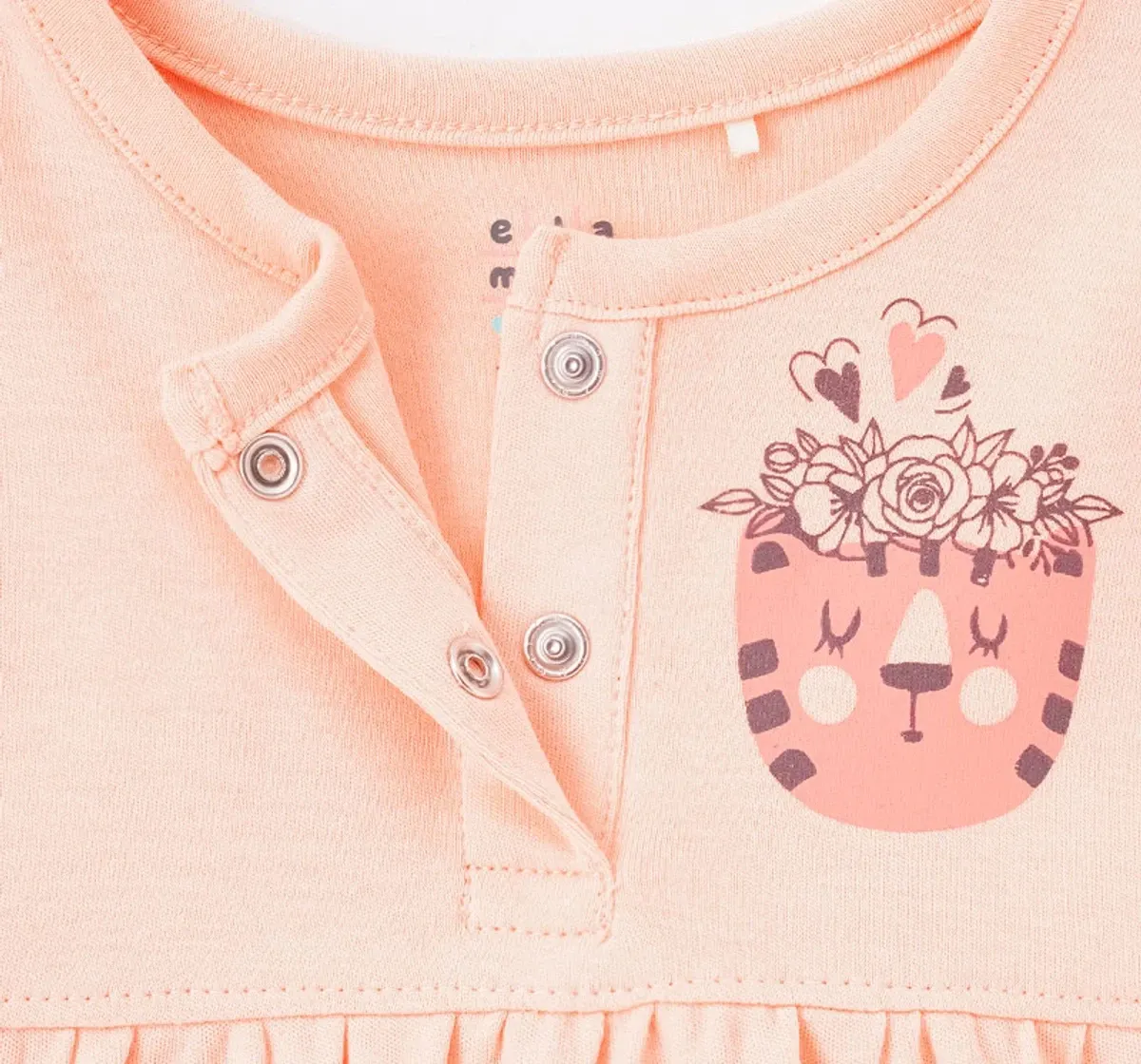 Girls Printed Romper