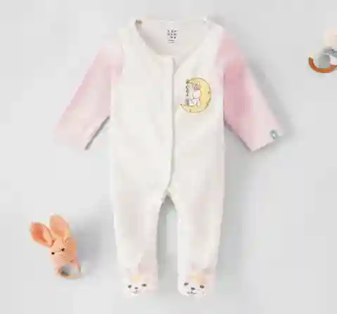 Baby Girls Full Sleeves Sleepsuit