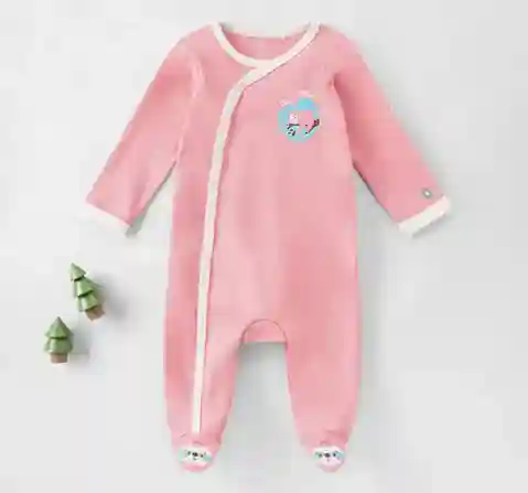Baby Girls Full Sleeves Sleepsuit