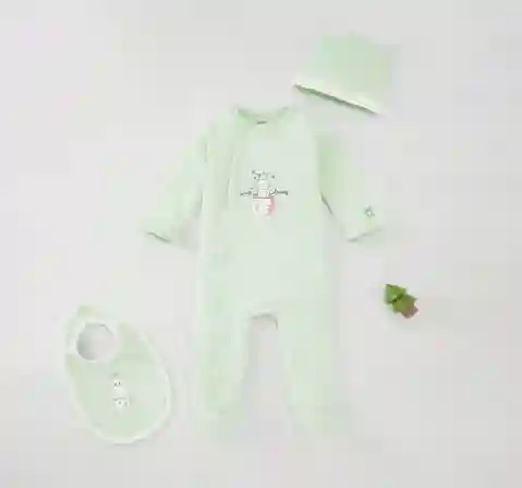 Baby Girls Sleepsuit Set