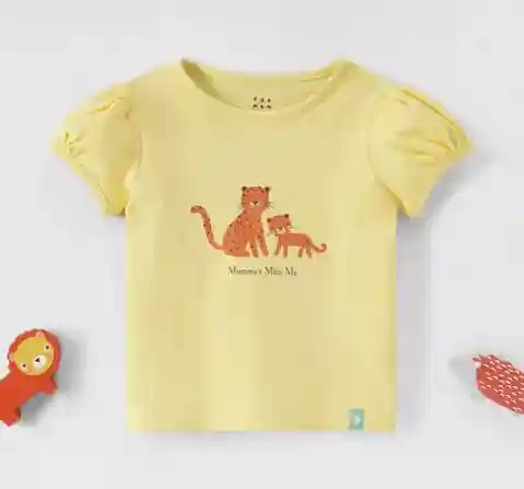 Baby Girls Half Sleeves Tee