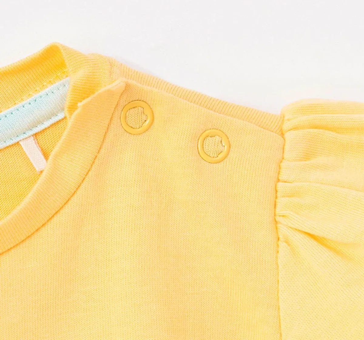 Baby Girls Overlap Hem Tee