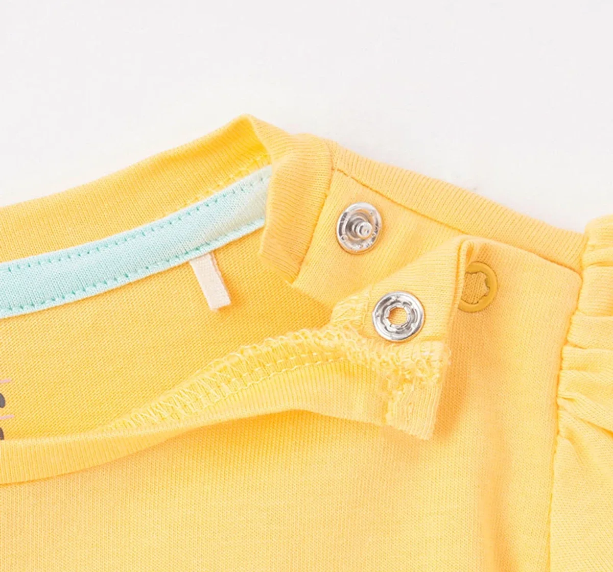 Baby Girls Overlap Hem Tee