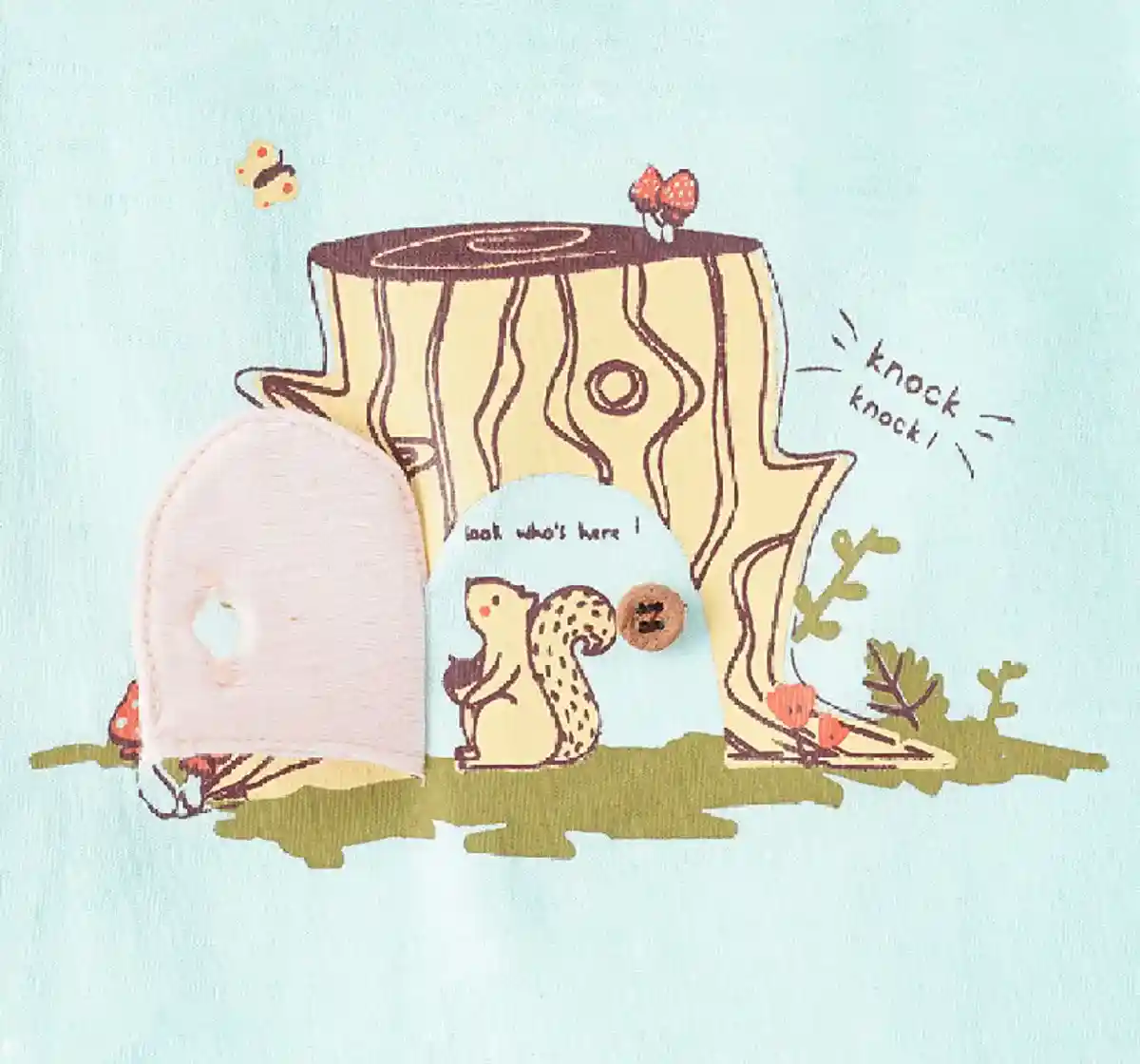 Baby Girls Printed Tee