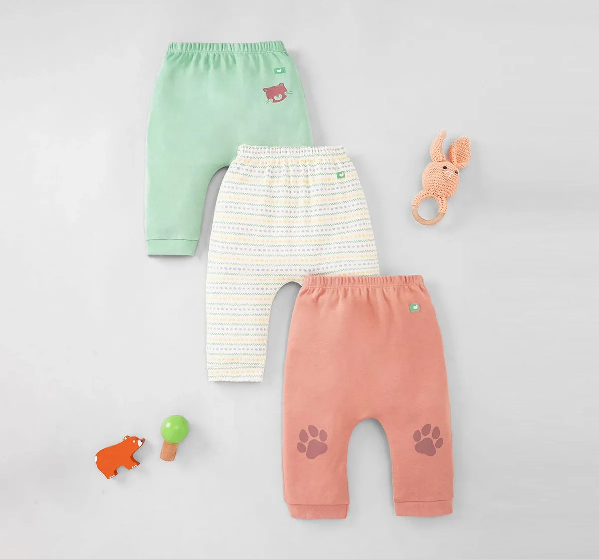Unisex Pack Of 3 Joggers