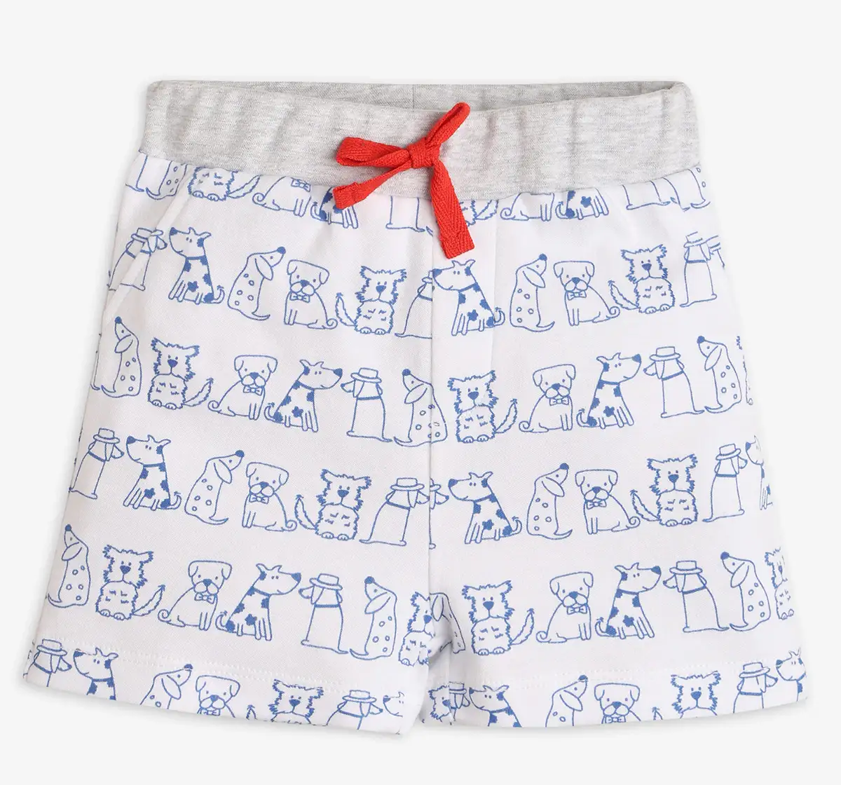 Infants Boys Printed Applique Co-Ordinate Sets - Red & White