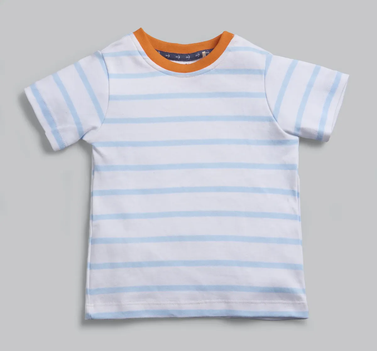 Infants Boys Dungaree With Tshirt - Blue