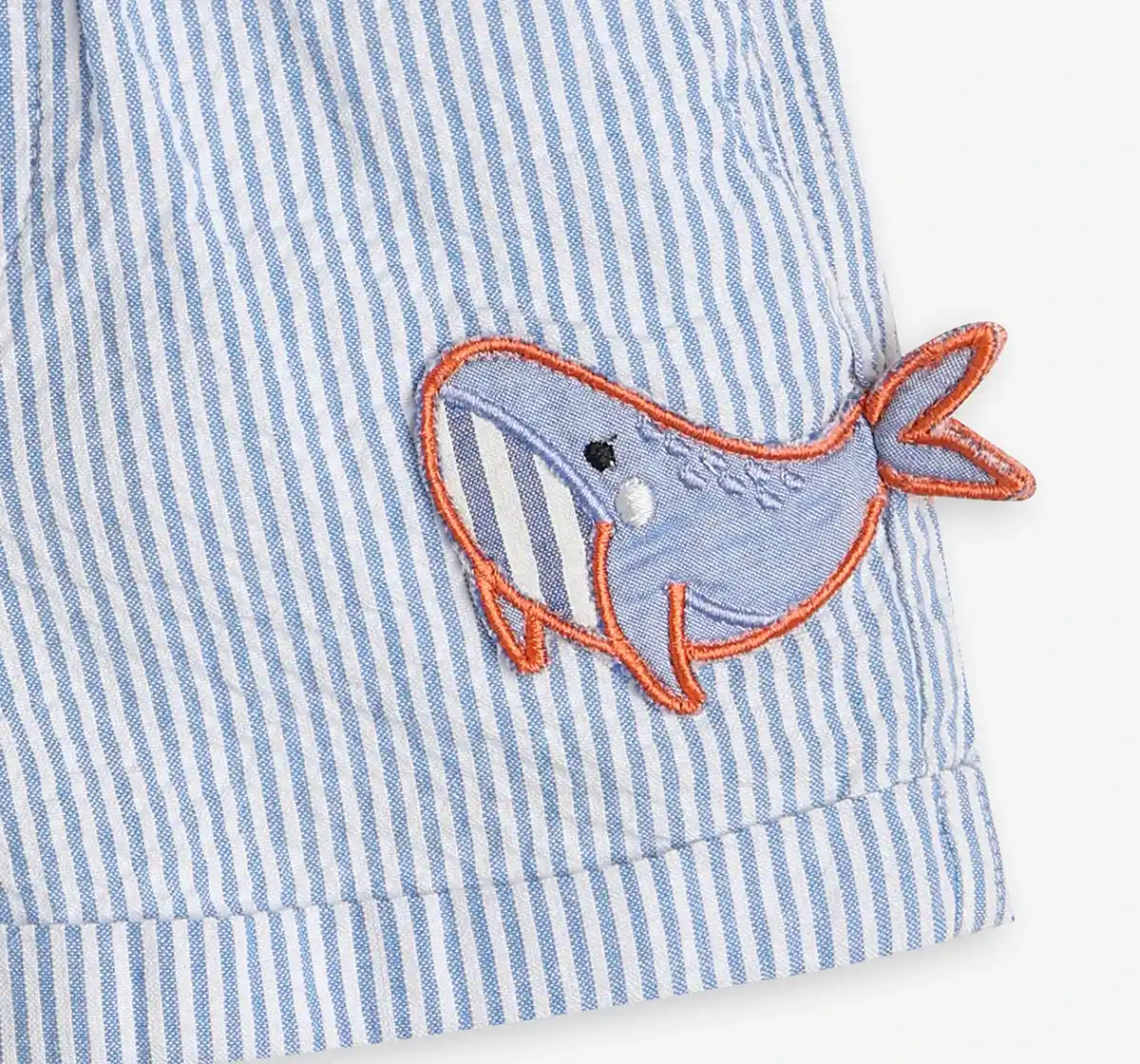 Infant Boys Co-ord Set - White & Blue