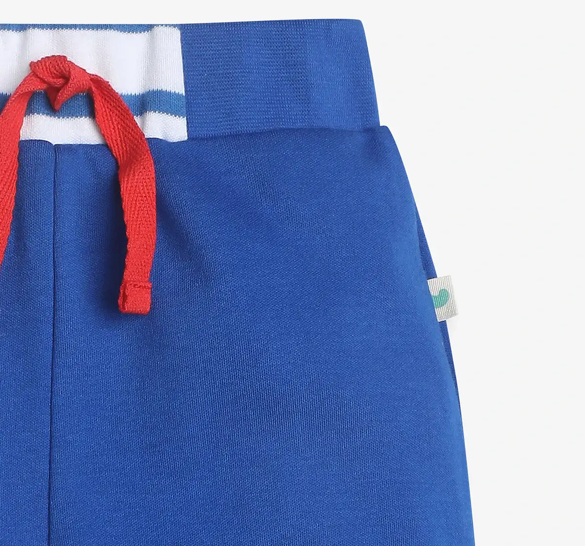 Infant Boys Applique Joggers- Blue