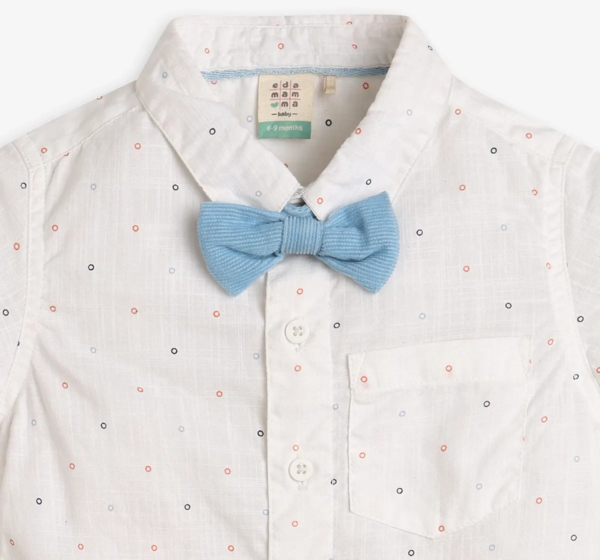 Infant Boys Printed Party Wear Set - Multi