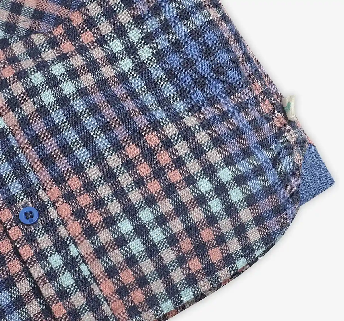 Infant Boys Checkered Shirt - Multicolor