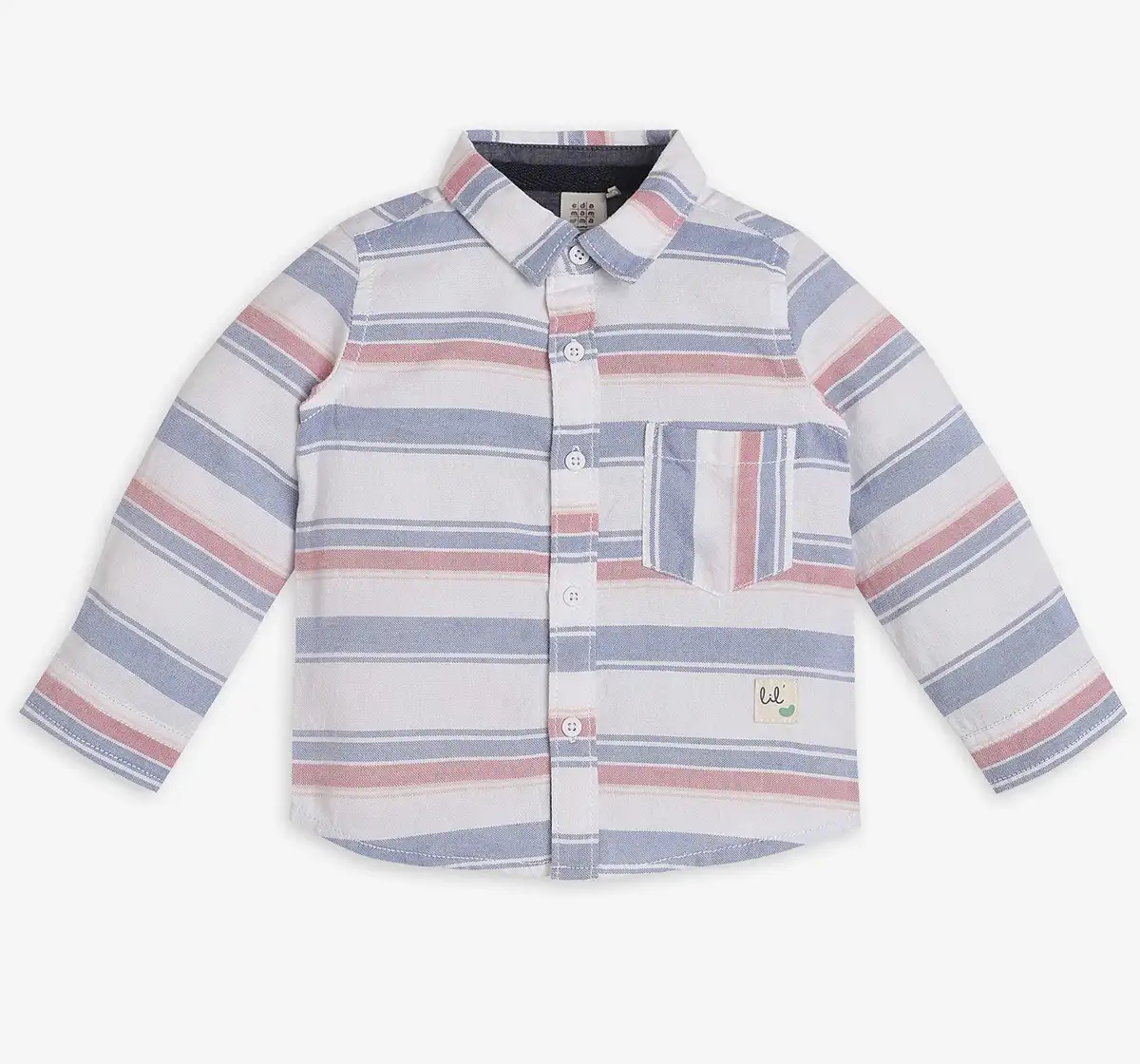 Infant Boys Striped Shirt - Multi