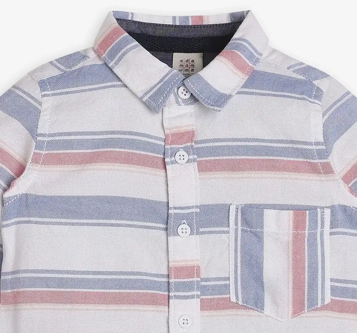 Infant Boys Striped Shirt - Multi