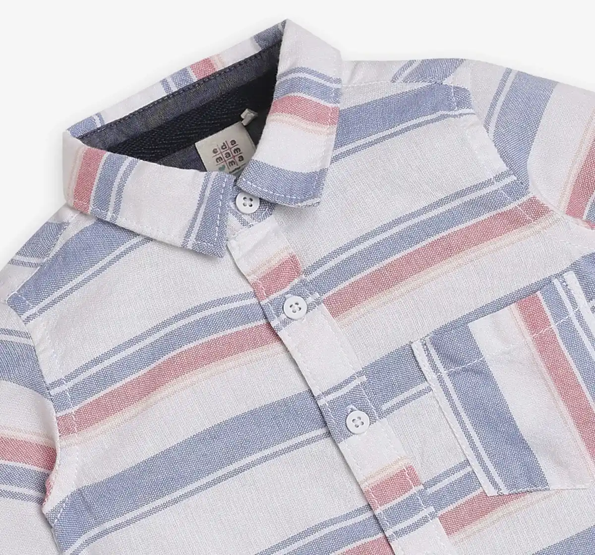 Infant Boys Striped Shirt - Multi