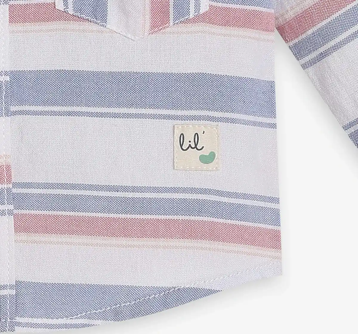 Infant Boys Striped Shirt - Multi