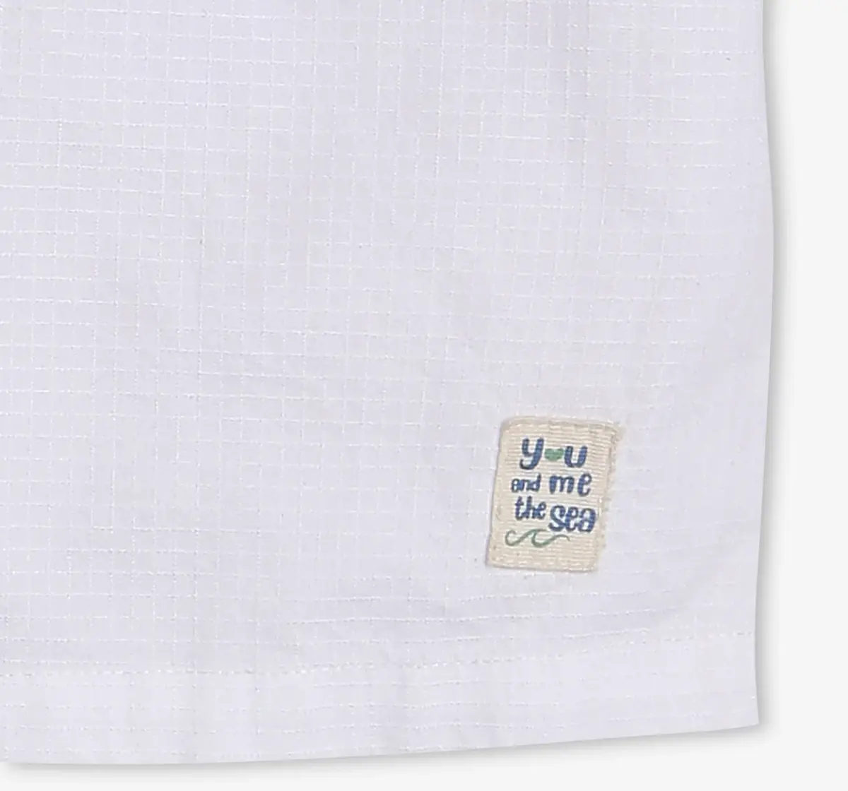 Infant Boys Full Sleeves Shirt - White