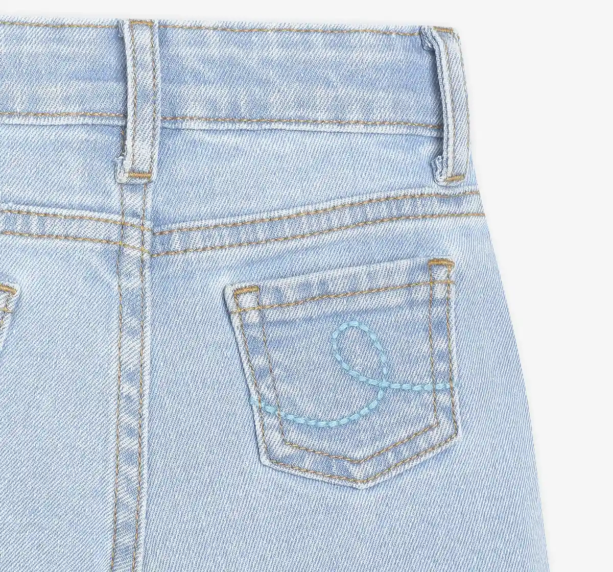 Infant Boys Denim Shorts- Blue