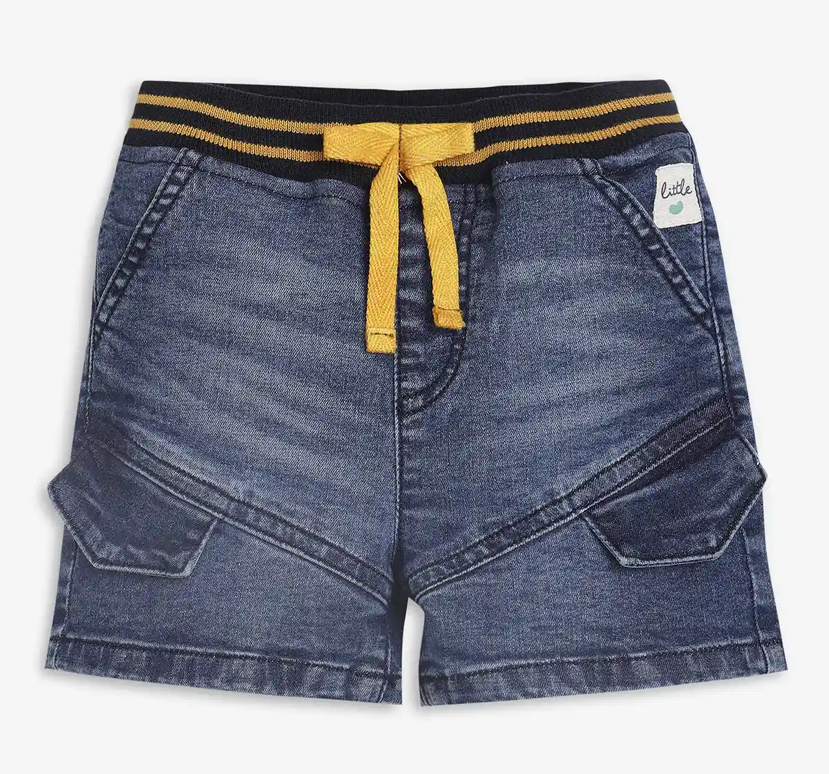 Infant Boys Denim Shorts - Blue
