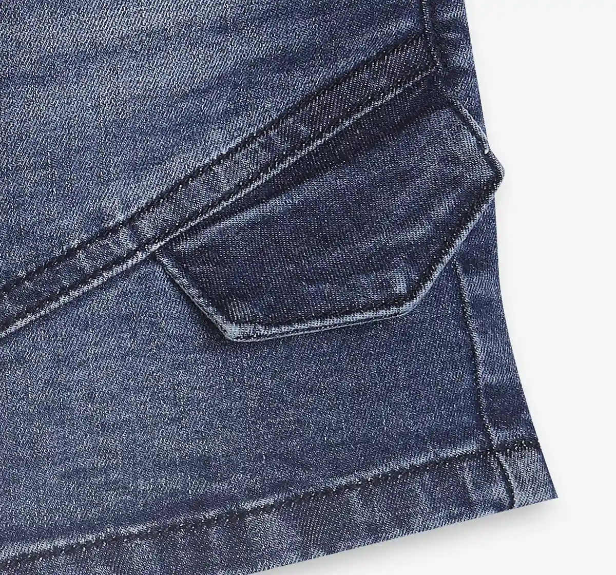 Infant Boys Denim Shorts - Blue