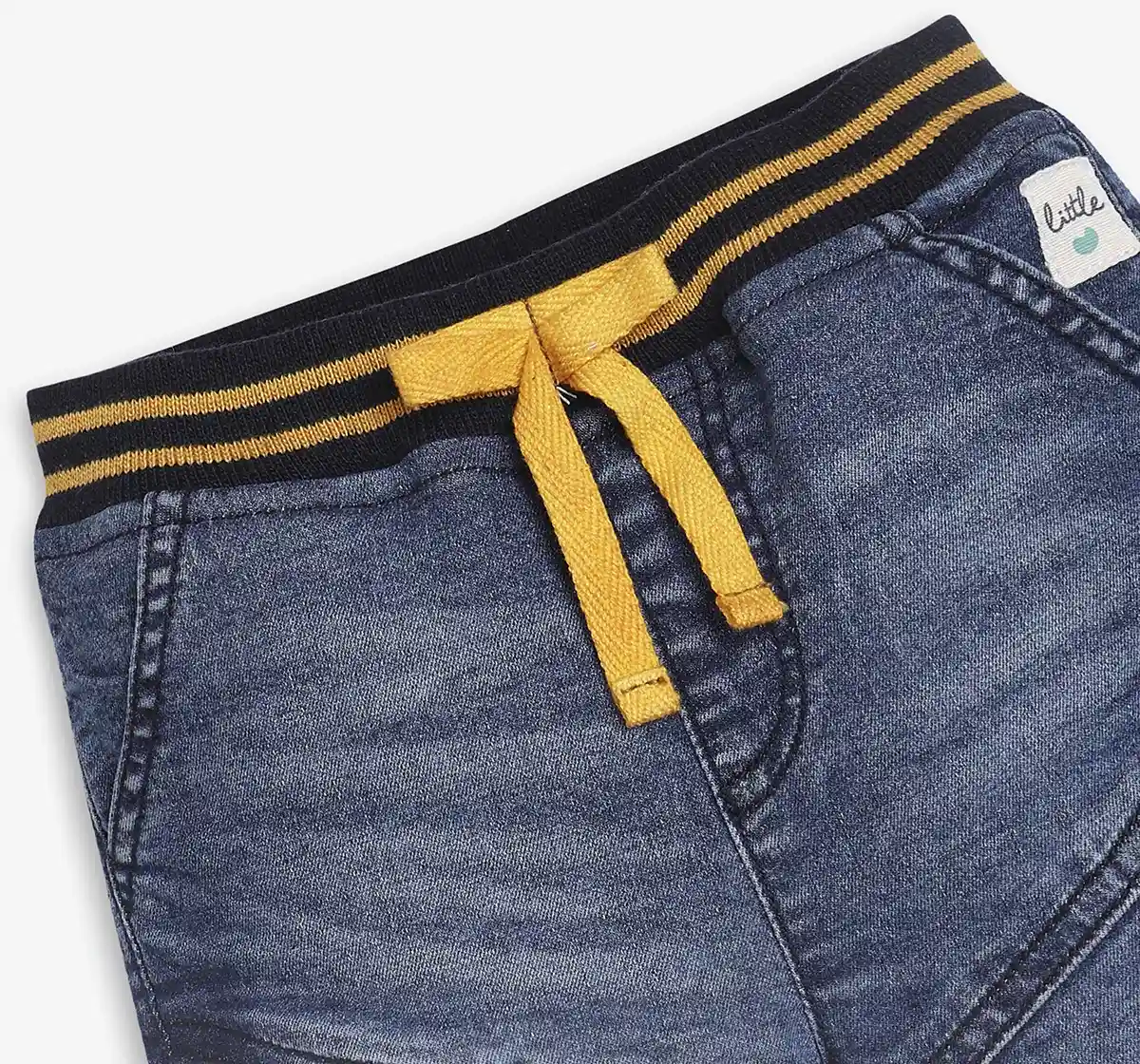 Infant Boys Denim Shorts - Blue