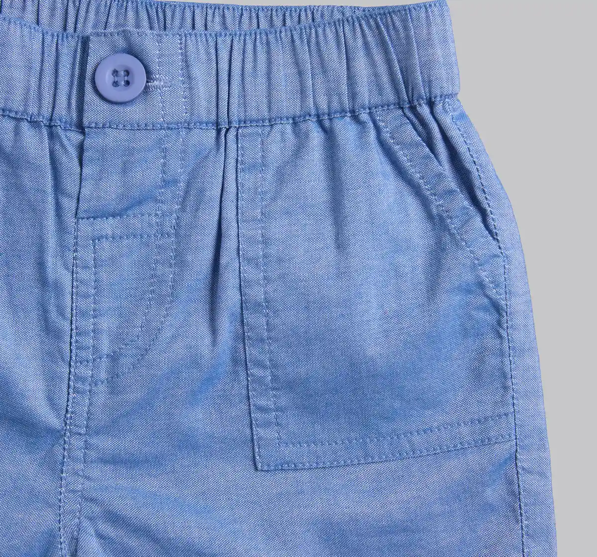 Infant Boys Solid Shorts - Blue