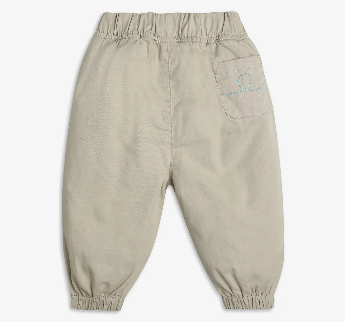 Infant Boys Printed Joggers - Beige