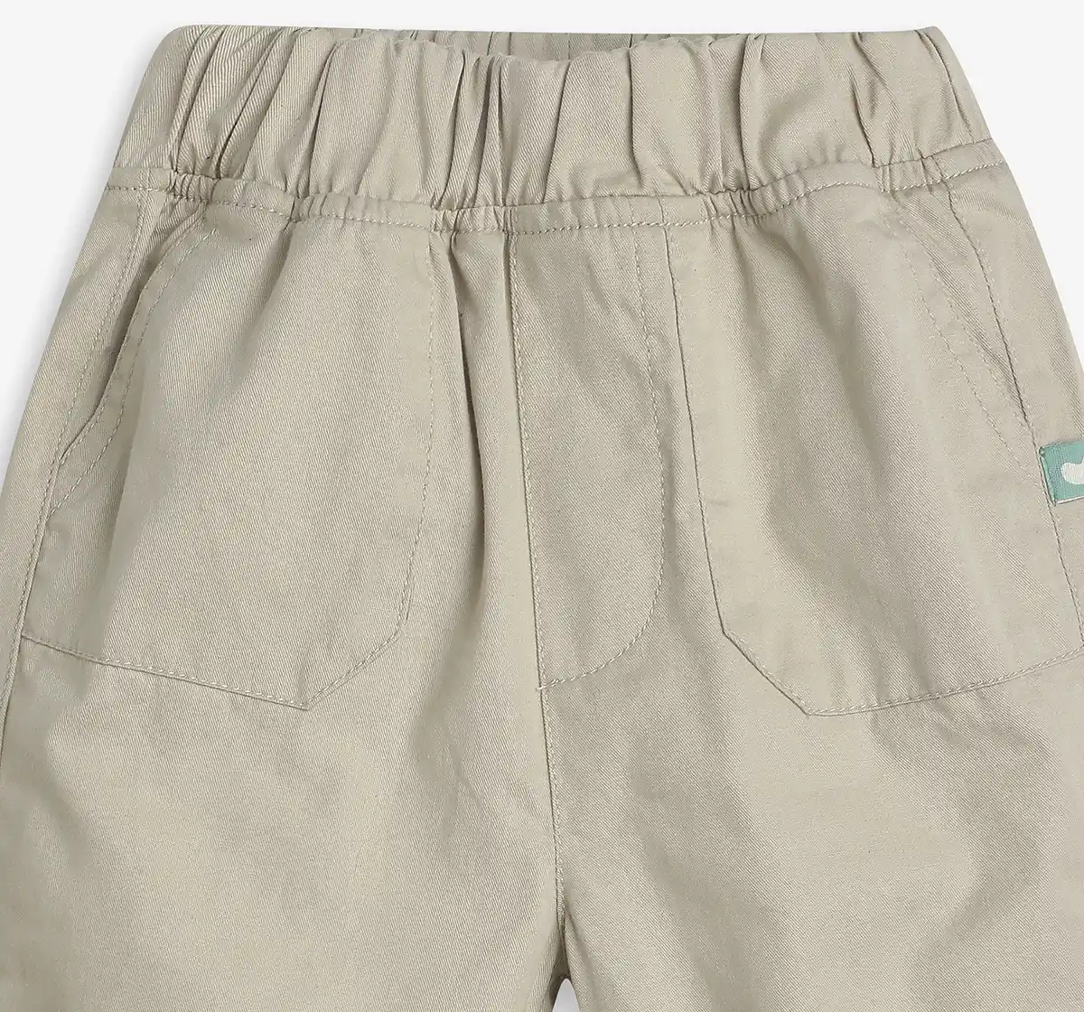 Infant Boys Printed Joggers - Beige