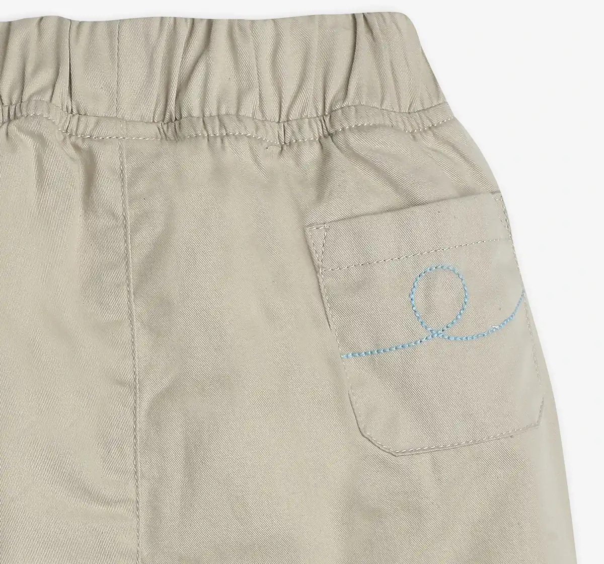 Infant Boys Printed Joggers - Beige