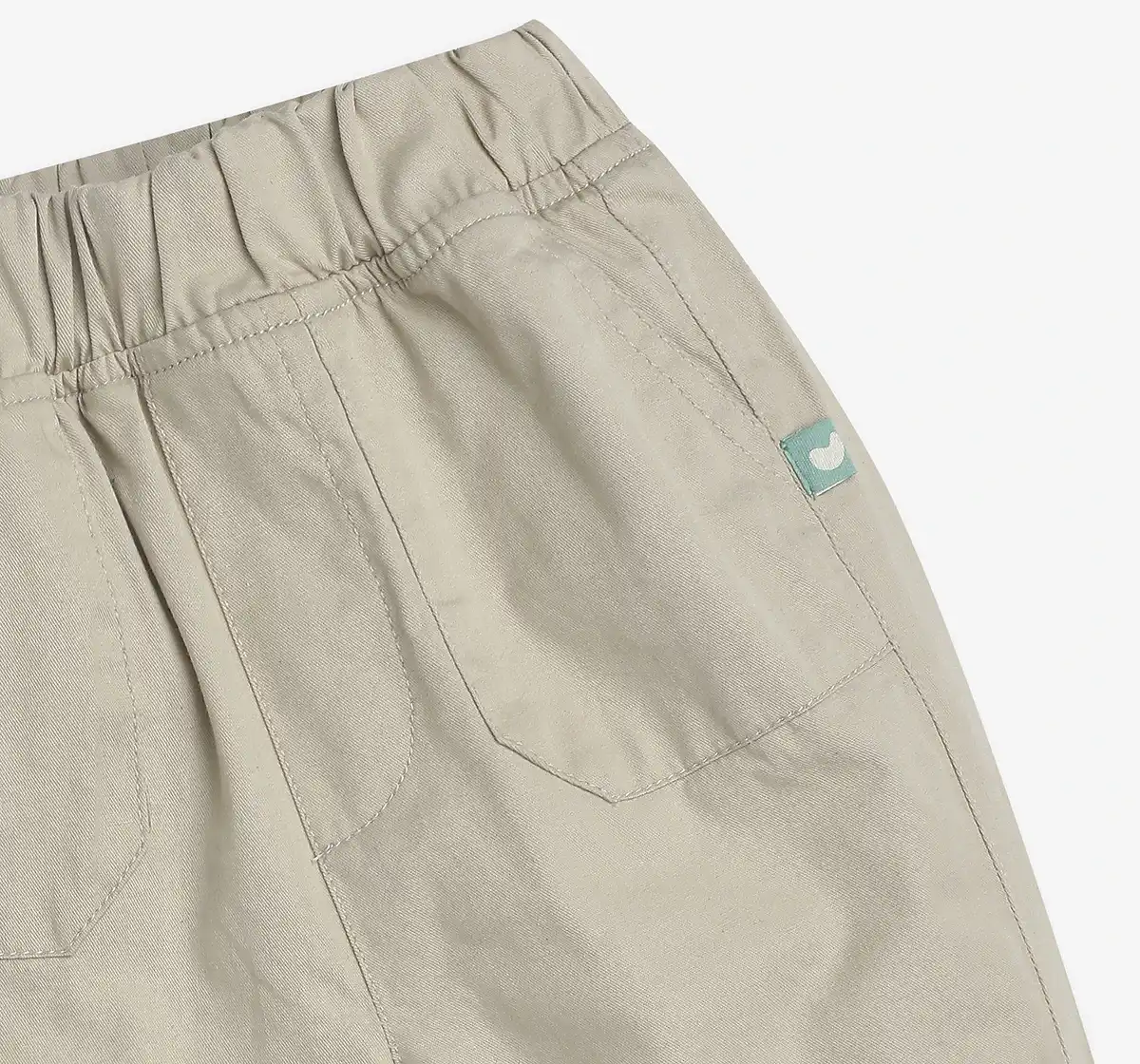 Infant Boys Printed Joggers - Beige