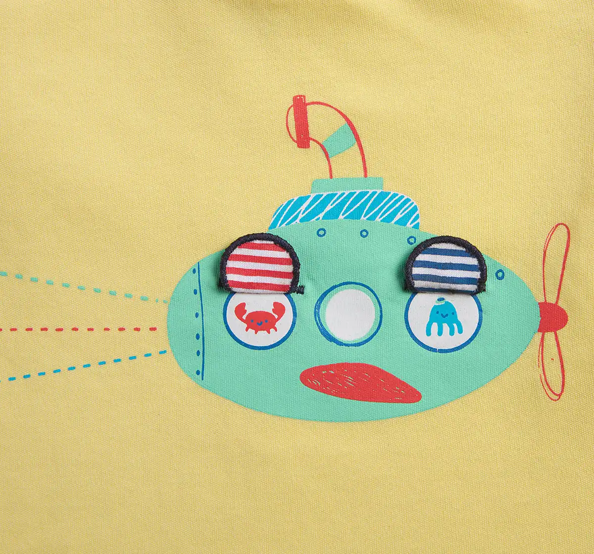 Infants Boys Printed Tshirt - Yellow