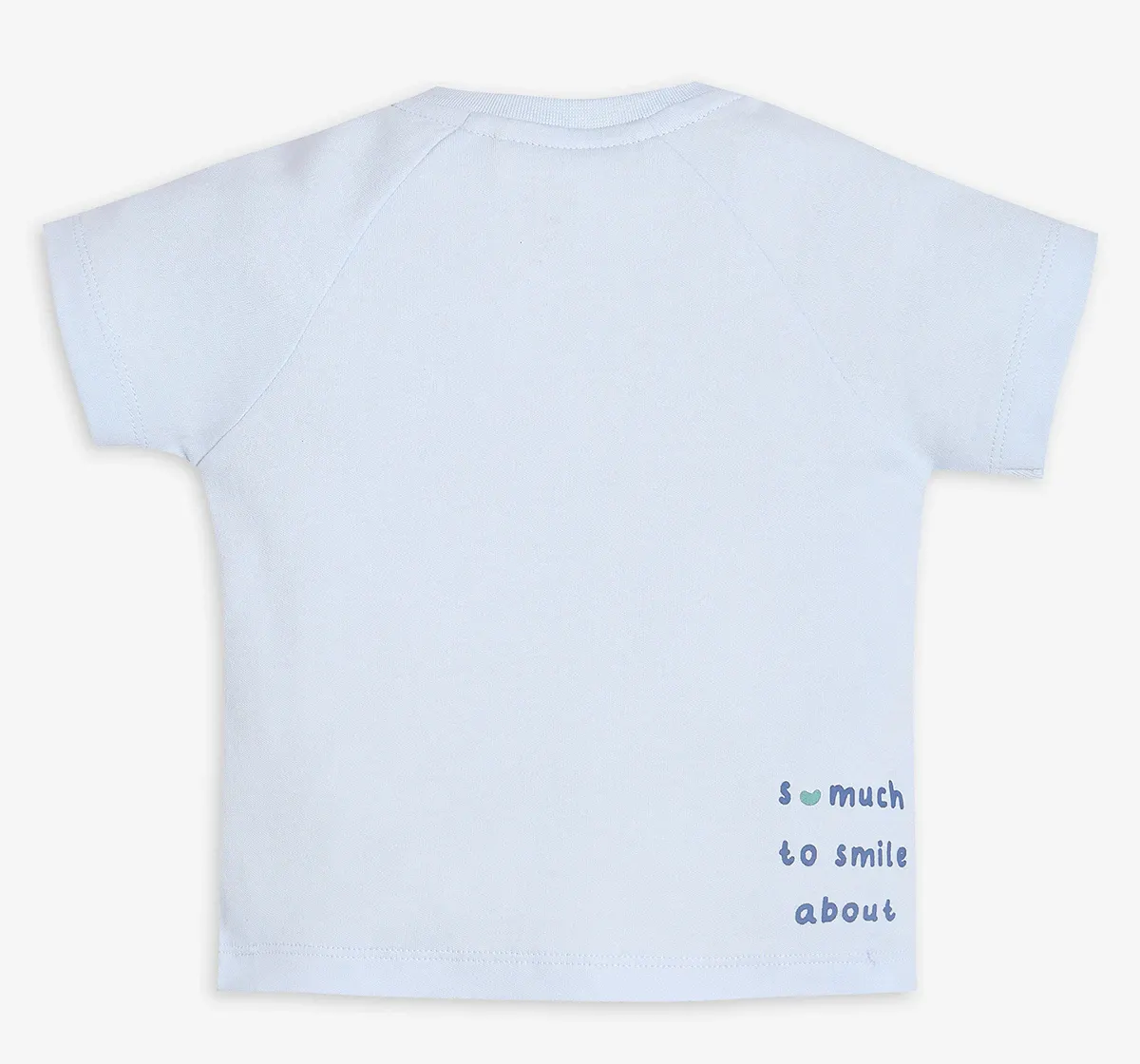 Infants Boys Printed Tshirt - Light Blue