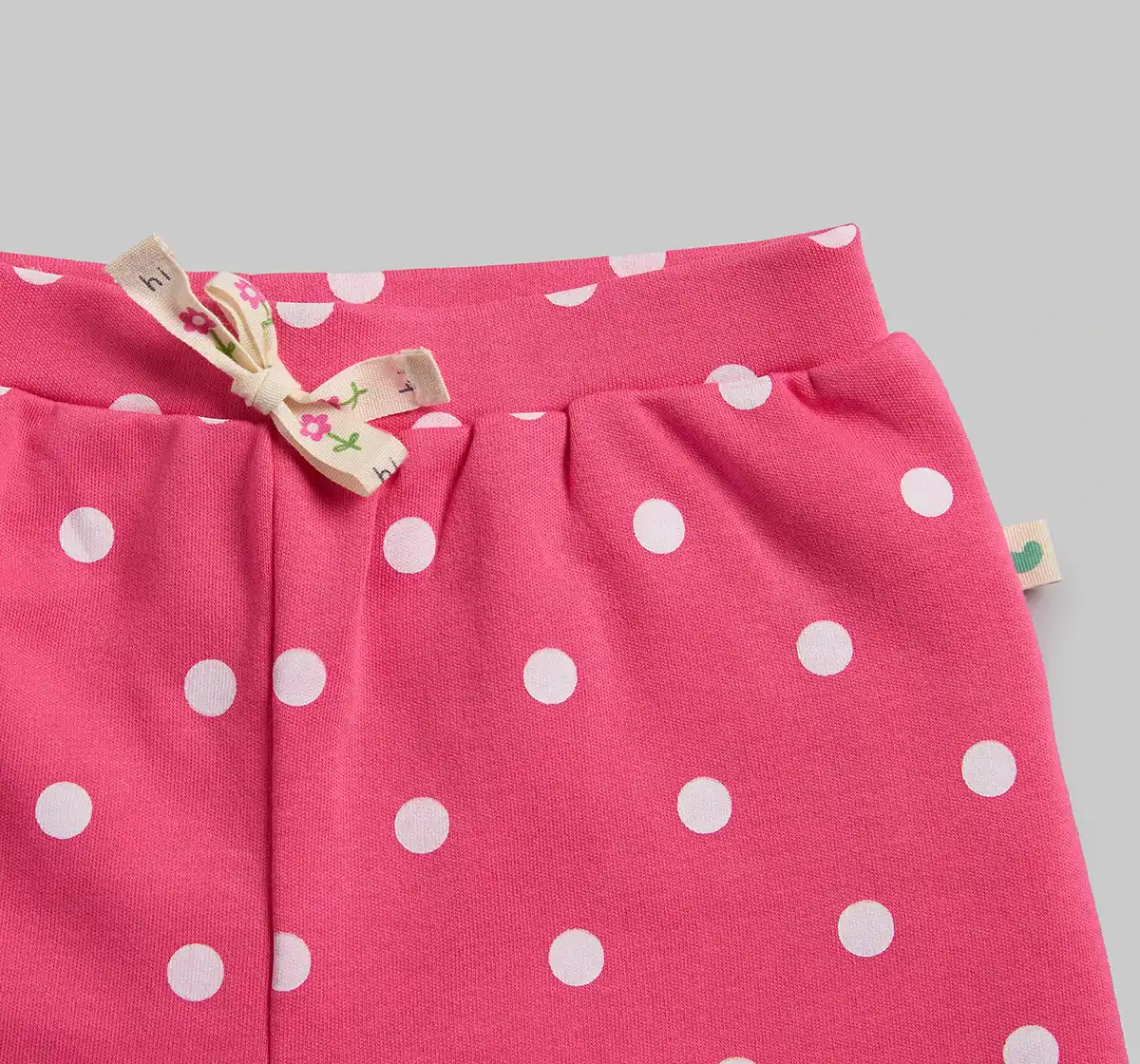 Infant Girls Applique printed Co-Ord Set - Yellow & Pink