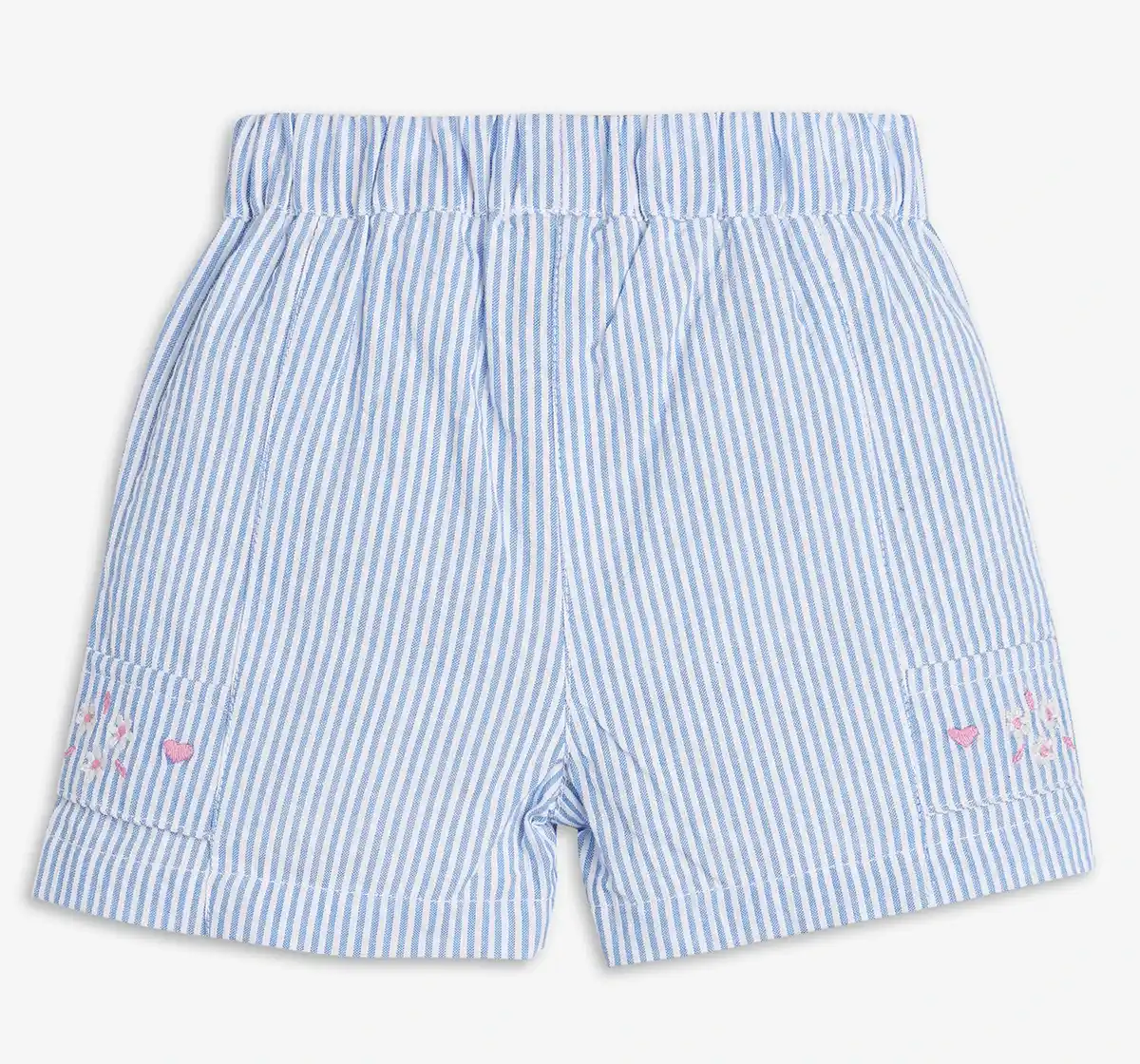 Infant Girls Stripes Co-Ord Set - Blue