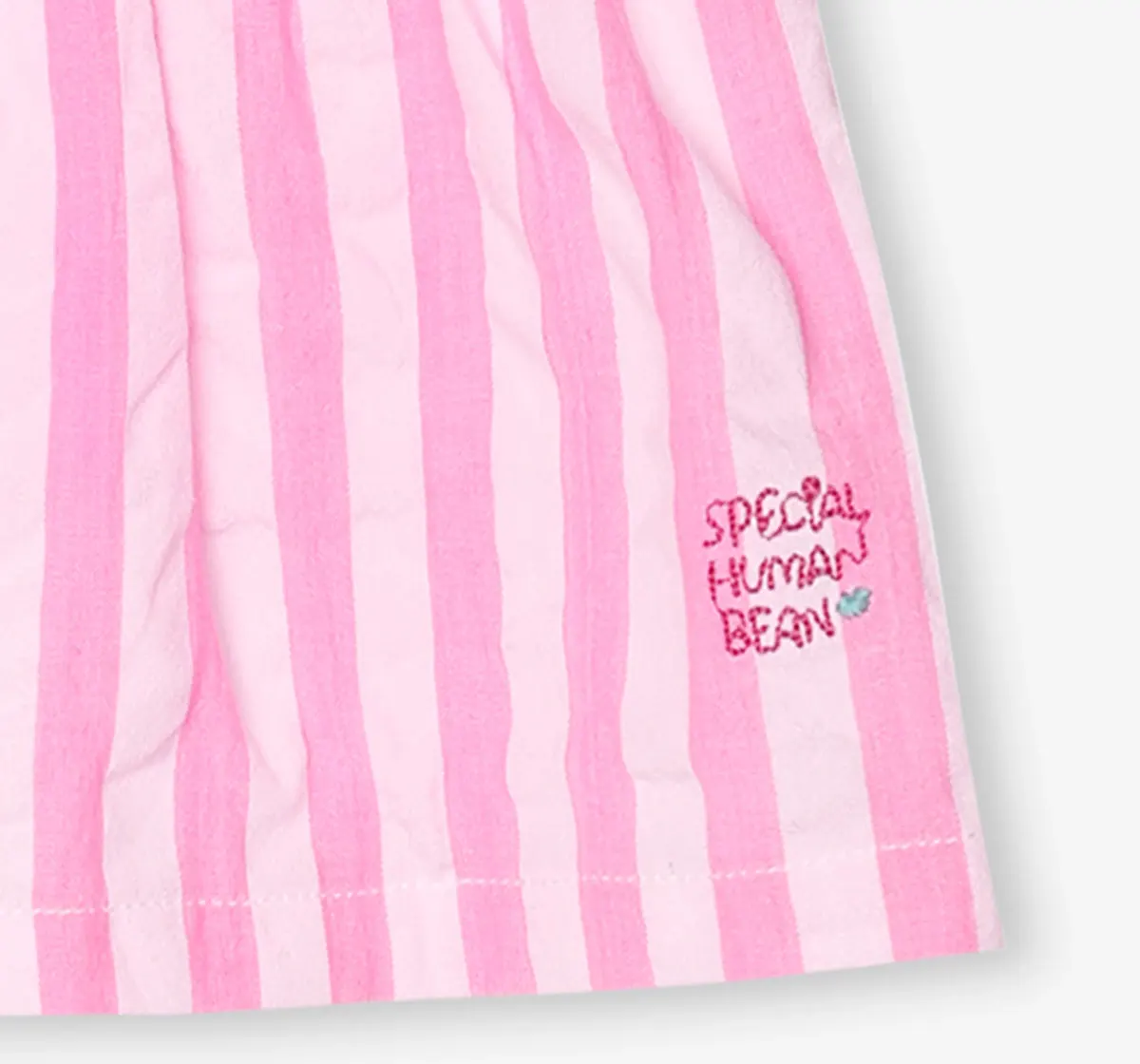 Infant Girls Stripes Co-Ord Set - Pink