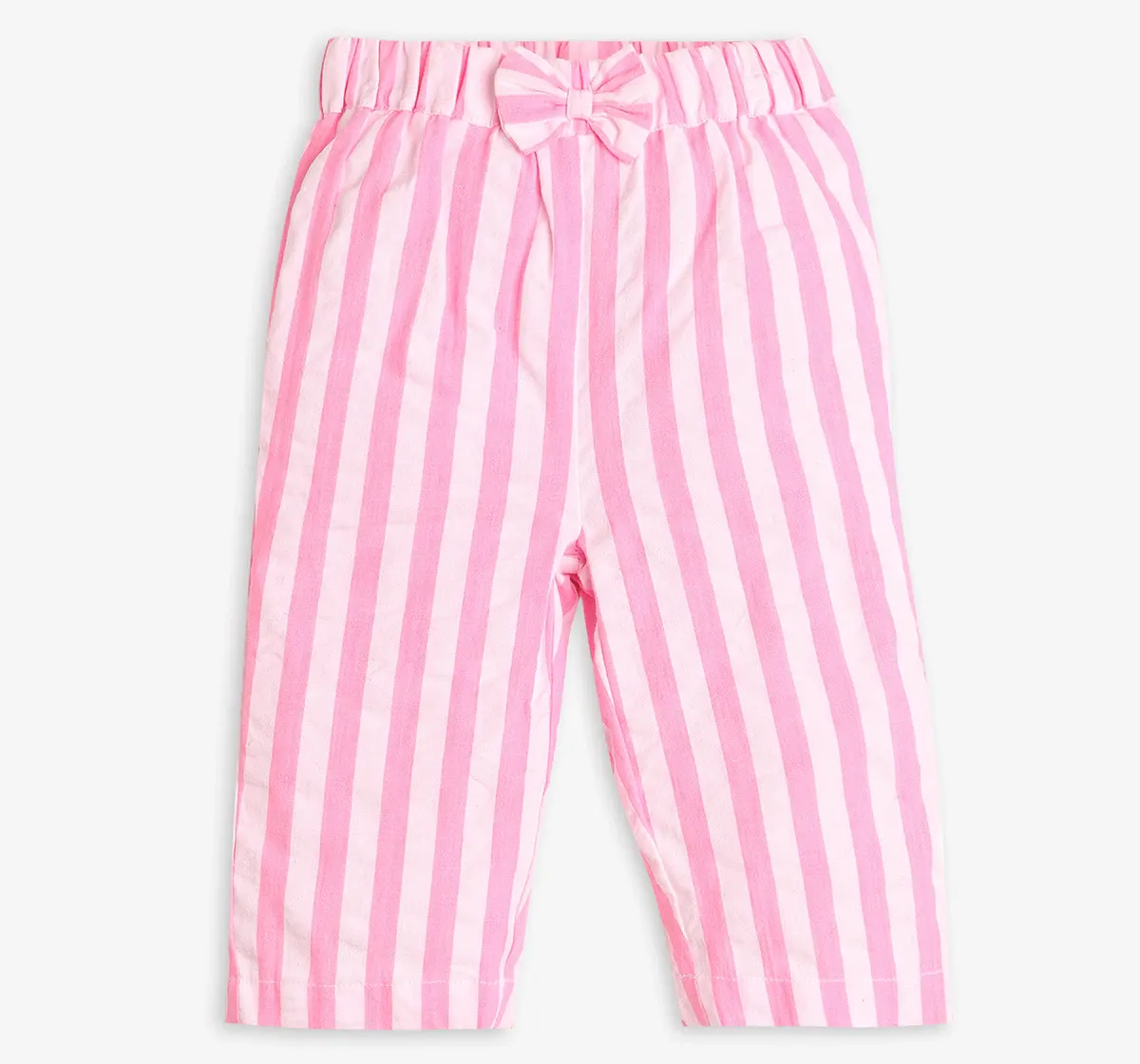Infant Girls Stripes Co-Ord Set - Pink