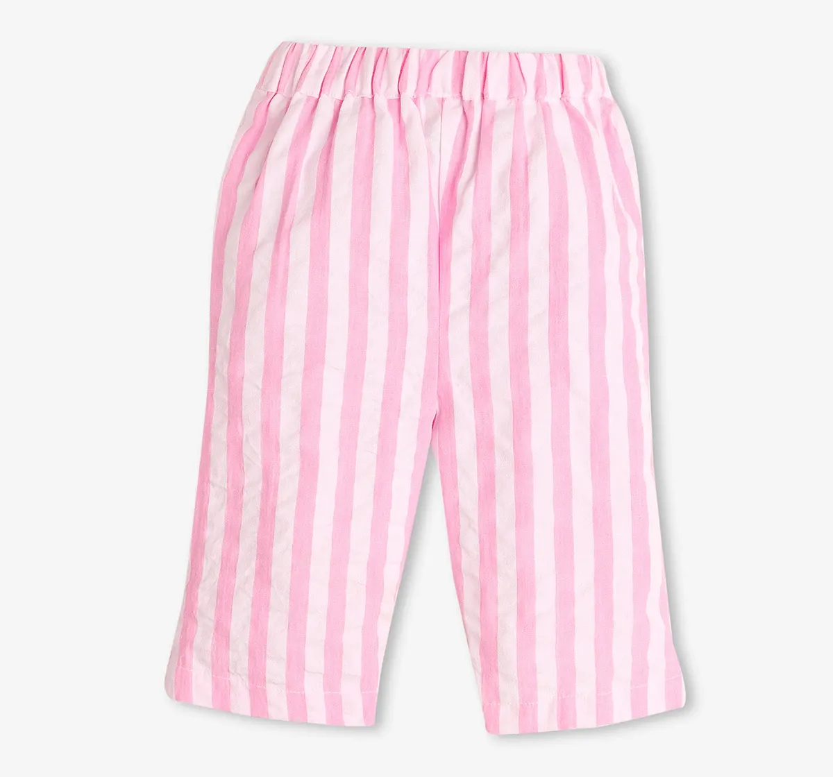 Infant Girls Stripes Co-Ord Set - Pink