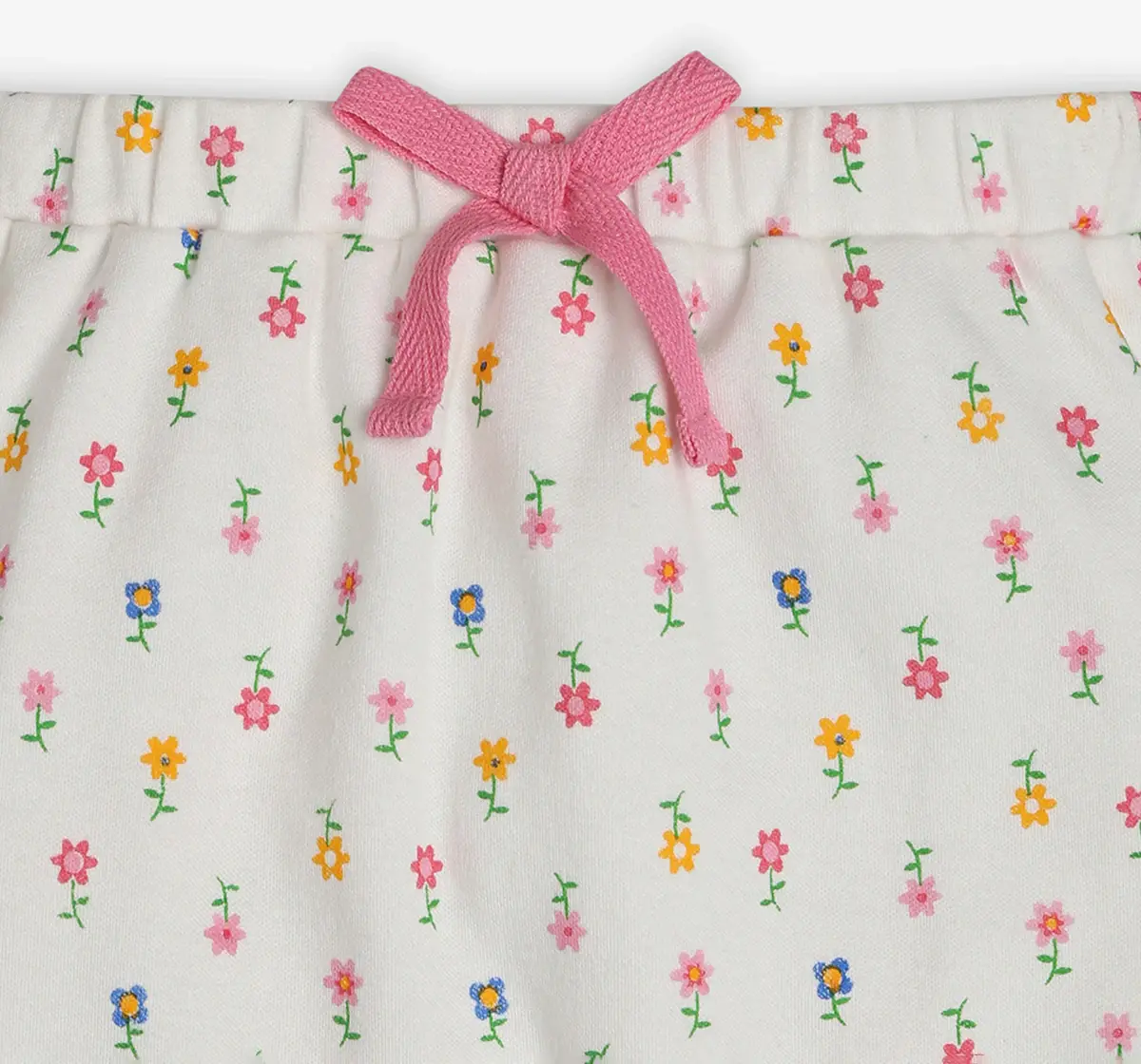 Infants Girls Printed Joggers - Pack Of 2