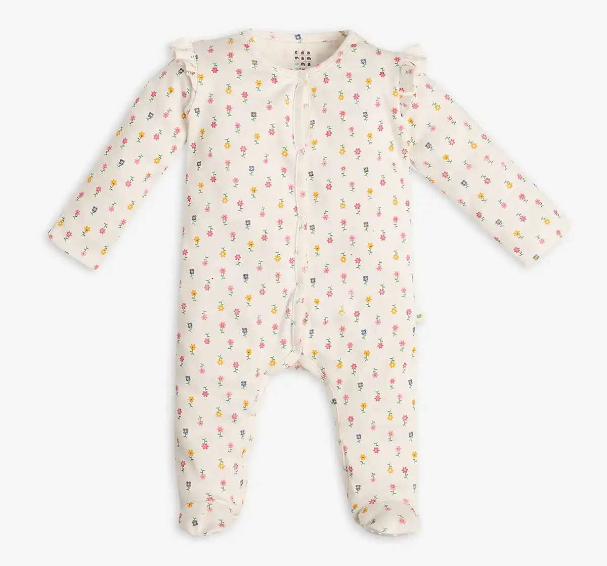 Infants Girls Printed Sleepsuit - Pack Of 2