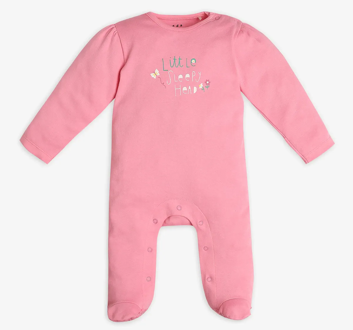 Infants Girls Printed Sleepsuit - Pack Of 2