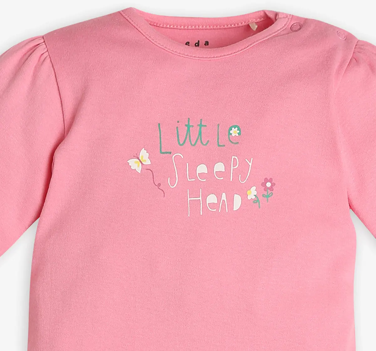 Infants Girls Printed Sleepsuit - Pack Of 2