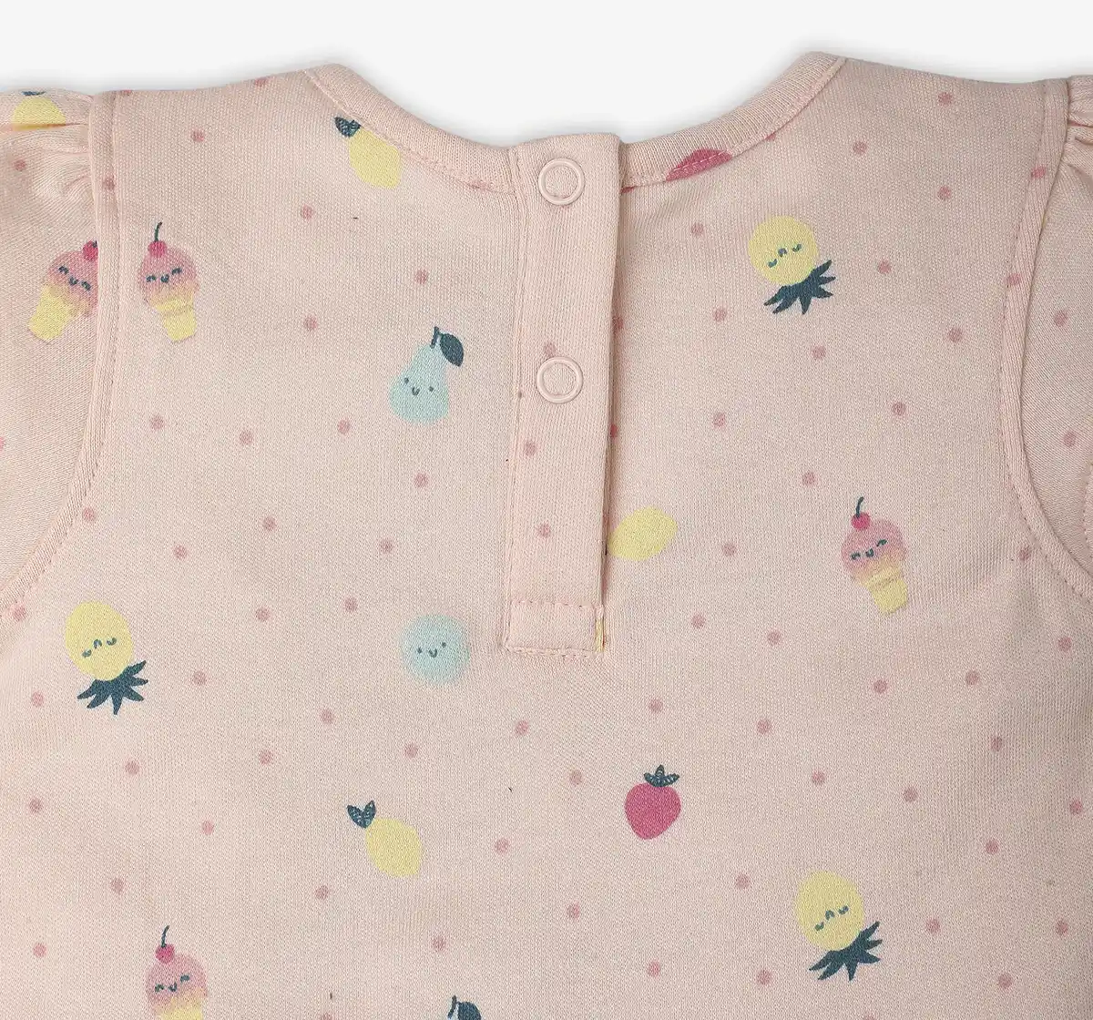 Infants Girls Printed Tshirt - Multicolor